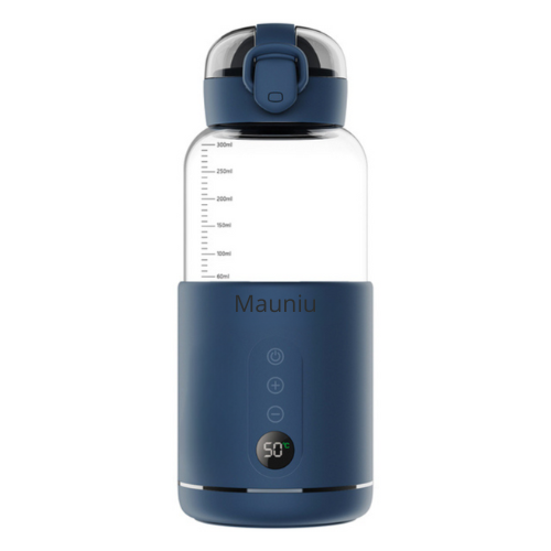Mauniu™ Portable USB-C Baby Bottle Warmer – 300 ml Wireless & Rechargeable